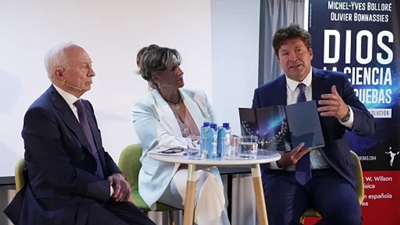 Michel-Yves Bolloré y Olivier Bonnassies presentan su libro sobre la existencia de Dios y las pruebas de la ciencia