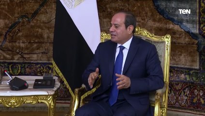 الرئيس السيسي لرئيس الوزراء البريطاني نحتاج إلى التعاون لتجنب انزلاق المنطقة إلى حرب