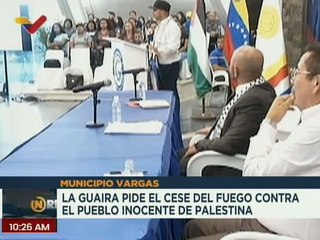 La Guiara | Realizan Foro de concientización sobre el genocidio contra el pueblo de Palestina