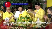 Prabowo Syukuran Golkar, Jokowi di Arab Saudi, Polda Metro Panggil Kembali Ketua KPK [TOP 3 NEWS]