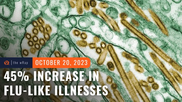 Flu-like illness cases up 45% compared to previous year