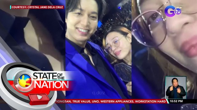 Fan ni Lee Minho, nakausap, naka-selfie at nayakap pa ang idolo | SONA