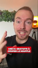 Une IA gratuite a couper le souffle !