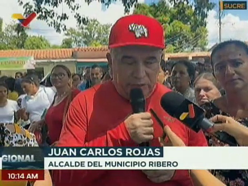 Sucre | Gracias a la VenApp se entregaron diversas ayudas técnicas a habitantes de la pquia Cariaco