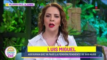 Luis Miguel YA PAGÓ la manutención de sus hijos con Aracely Arámbula