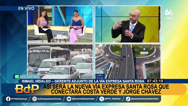 Vía Expresa Santa Rosa: obra conectará la Costa Verde con el aeropuerto Jorge Chávez