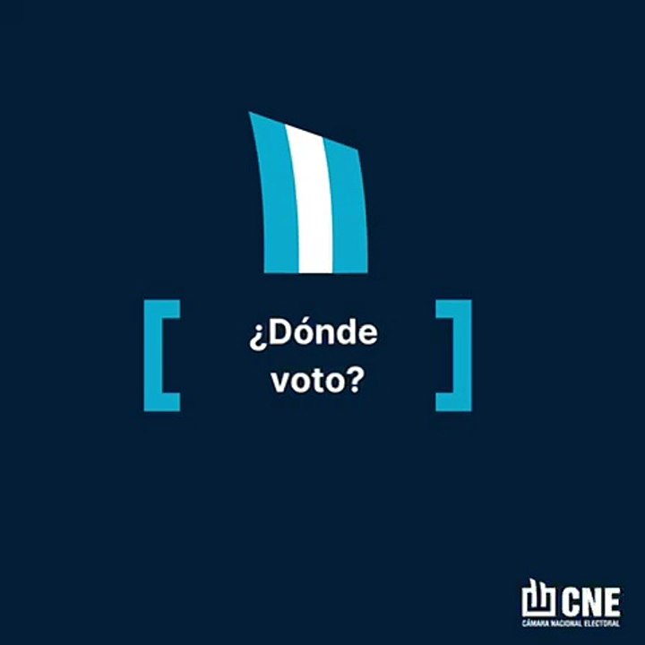 Instructivo de la Cámara Nacional Electoral para la consulta del padrón