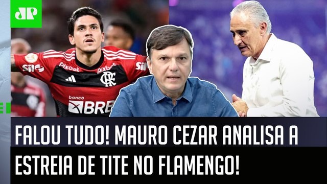 FOI UMA BOA ESTREIA! O Flamengo com o Tite foi UM TIME MUITO MAIS... Mauro Cezar ANALISA VITÓRIA!