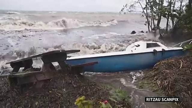 Storm Babet batters southern Denmark