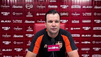 Técnico Daniel Paulista fala sobre campanha do CRB sob seu comando