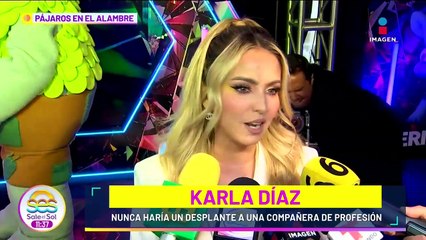 Karla Díaz REVELA NO conoce a Noelia en persona tras sus acusaciones