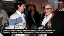 Sylvie Vartan : Sortie en amoureux avec Tony Scotti devant Dave et son compagnon, Jacqueline Bisset splendide