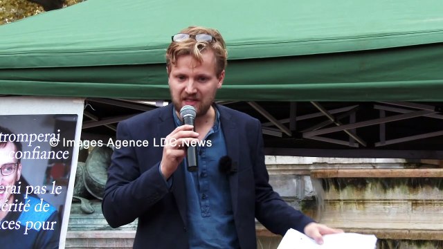 Stéphane Gayet soutient le Docteur Louis Fouché. Paris/France - 19 Octobre 2023