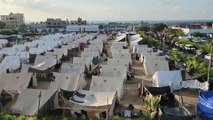 إقامة مخيم للنازحين في جنوب غزة.. هل هو مؤشر لـ