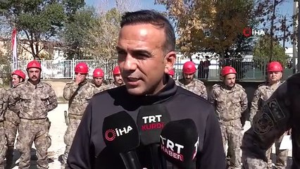 Van'da PÖH ve jandarmadan nefes kesen deprem tatbikatı