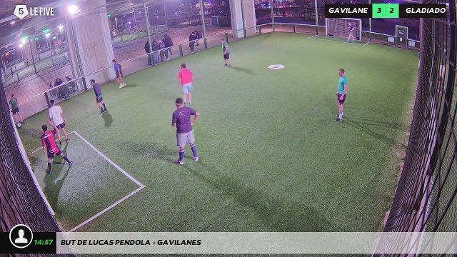 But de Lucas Pendola - GAVILANES