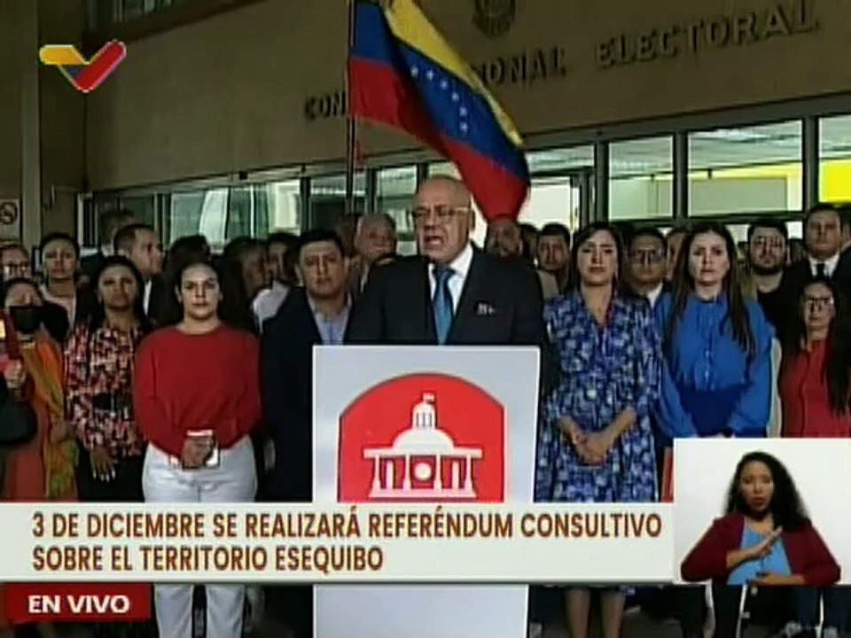 Pdte. AN Jorge Rodríguez: Todos vamos a defender con nuestro voto el territorio Esequibo