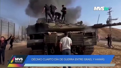 DÉCIMO CUARTO DÍA DE GUERRA ENTRE ISRAEL Y HAMÁS