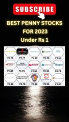 Penny stock under Rs 1