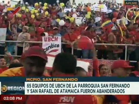 Apure | Equipos de UBCH muestran su compromiso con la Revolución Bolivariana
