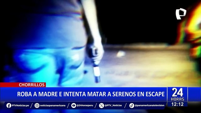 Chorrillos: sujeto que disparó contra sereno tenía antecedentes por robo