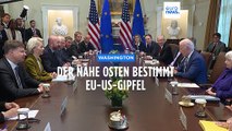 EU-USA-Gipfel: Gemeinsame Linie in Sachen Nahost und Ukraine