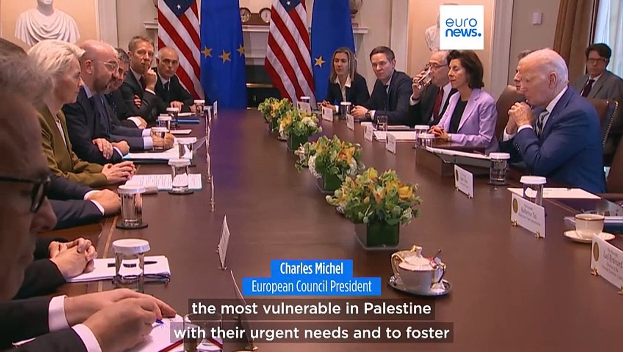 US and EU show united front in the face Israel-Hamas and Russia-Ukraine conflicts