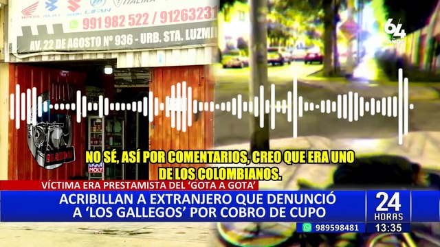 Comas: extranjero es asesinado a balazos por miembros de una facción del 'Tren de Aragua'