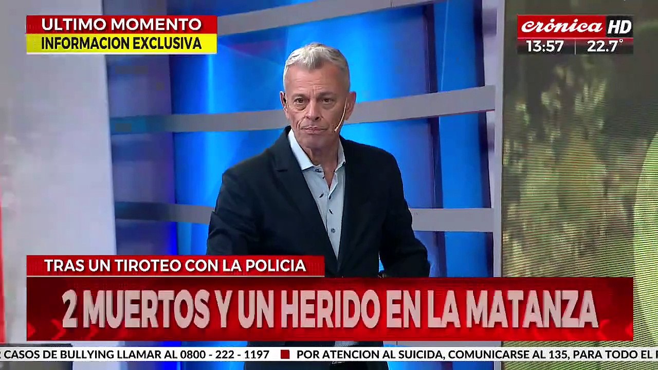 Impresionante operativo policial en La Matanza