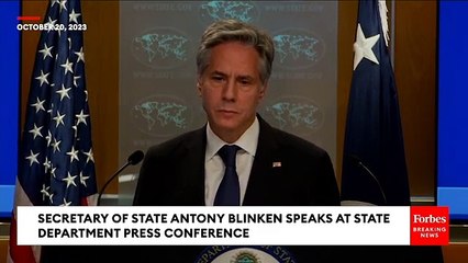 Antony Blinken Asked Point Blank: ‘Should The Air Strikes Be Stopped?’