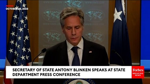 Blinken Questioned On Condition Of American Hostages Released By Hamas And Those Still In Captivity