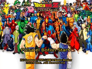 Dragon Ball Z: Budokai Tenkaichi 3 ISO Crossover online multiplayer - ps2