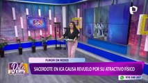 “Échame agua bendita”: párroco de Ica se vuelve viral en redes por su apariencia física