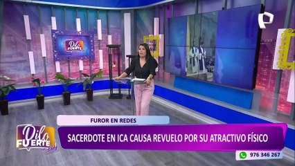 “Échame agua bendita”: párroco de Ica se vuelve viral en redes por su apariencia física