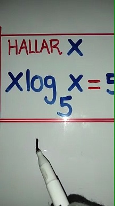 Logaritmos : ejercicio básico