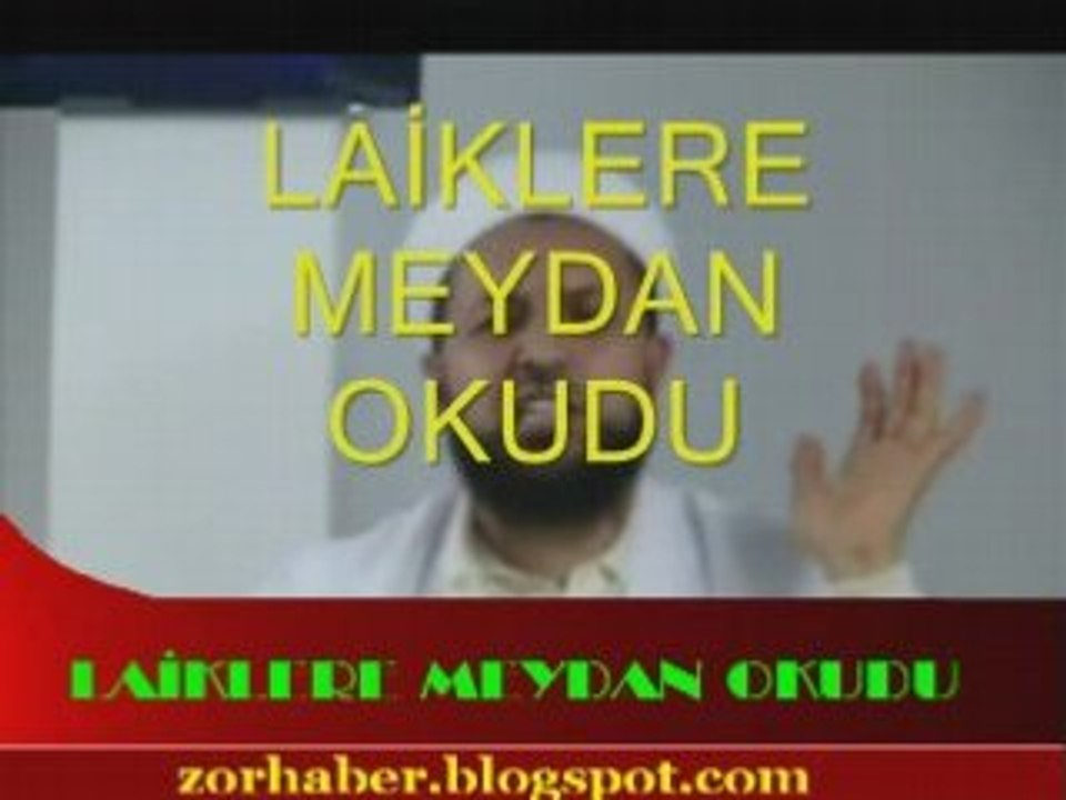 Abdulmetin Balkanlıoğlu Laiklere sert çıktı
