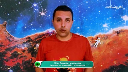 Olhar Espacial a pequenez humana na imensidão do universo