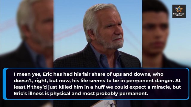 Eric's Life Hangs in the Balance! Confirmed Near Death Crisis Bold and the Beaut