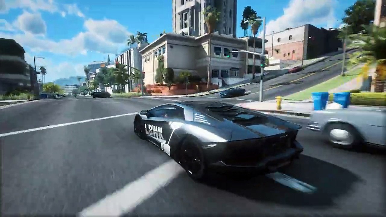 GTA 5 Ultra Realistic Ray Tracing Graphics Gameplay _ 4K 60fps