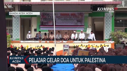 Pelajar Gelar Doa Bersama Untuk Palestina