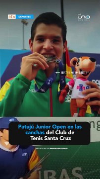 Patujú Junior Open en las canchas del Club de Tenis Santa Cruz