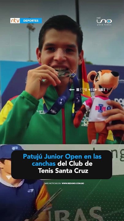 Patujú Junior Open en las canchas del Club de Tenis Santa Cruz