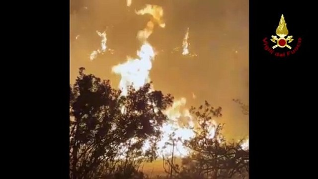 Incendi nel Messinese