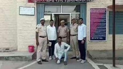 नागौर: 16.35 ग्राम एमडीएमए के साथ तस्कर गिरफ्तार, देखें पुलिस ने कैसे दबोचा?