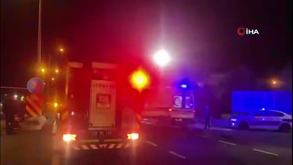 Nevşehir'de Aşırı Hızlı Otomobil Kaza Yaptı