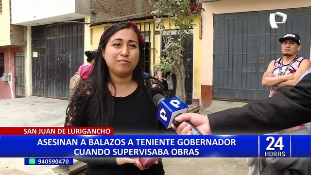 SJL: vecinos denuncian cobro de cupos en zona donde fue asesinado teniente gobernador