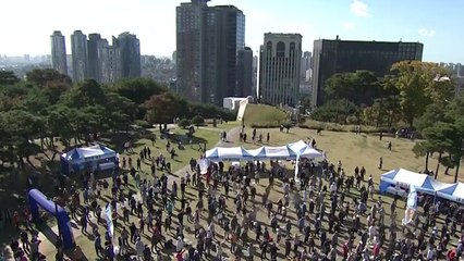 쾌청하고 선선한 주말...YTN 남산 걷기대회 한창 / YTN