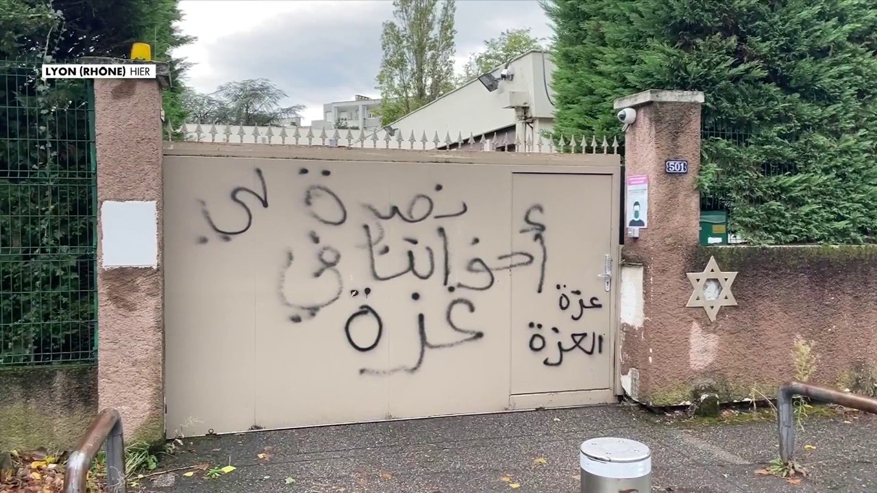 Des tags antisémites sur une synagogue