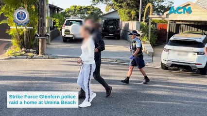 Police raid Umina Beach, Central Coast, drug operation