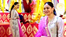 Navratri 2023: Sumona Chakravarti Visits Durga Puja Pandal In Mumbai